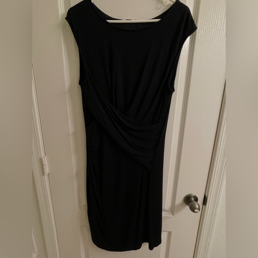 Kut from the Kloth Black Midi Dress